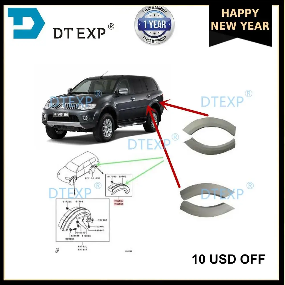 5757a166 средняя задняя дверь брови для pajero sport 7407a147 7407a1478 задний бампер брови для montero sport 5757a165