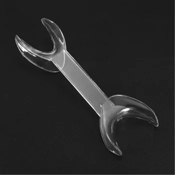 

1pc Large Double Head Dental Intraoral Cheek Lip Retractor Openers Clear T Shape Mouth Opener Autoclavable Tooth Tool Whitening