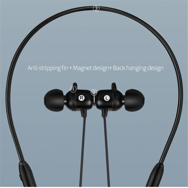 New Wireless Headphones Waterproff Bluetooth Headphone Support Two Device Sports Earphone With Hd Mic For iphone xiaomi Sport