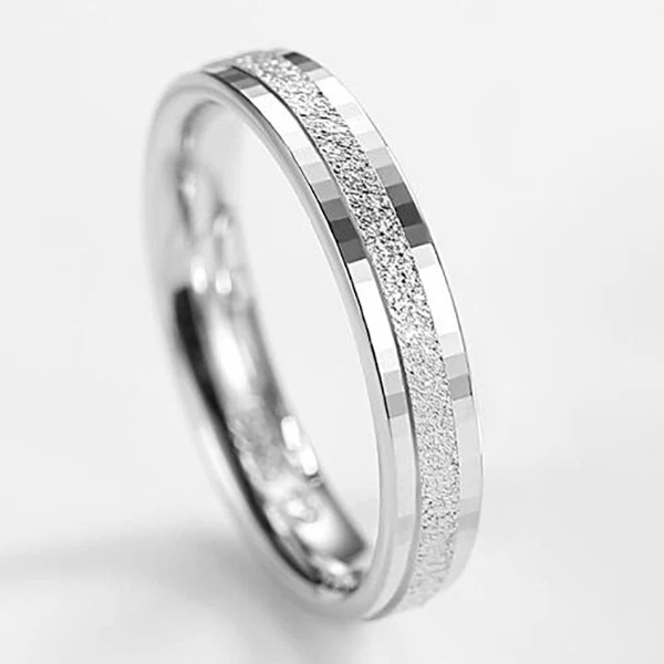 925 пробы Серебряное кольцо модное очаровательное ювелирное изделие уникальное матовое кольцо на палец подарок на праздник - Цвет камня: Female