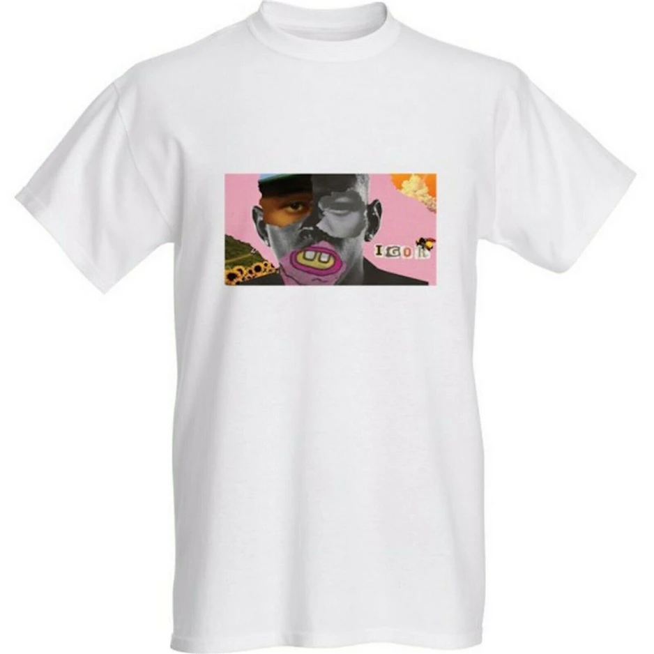 Golfwang Футболка-Тайлер создатель Футболка-цветок мальчик вишня бомба Игор Мужская