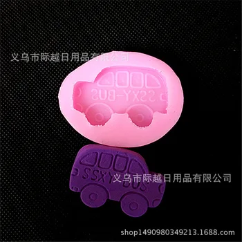 

New Products Baking Mould Baby Toy Car Modeling Silicone Mould Fondant Cake Tools Chocolate Mold