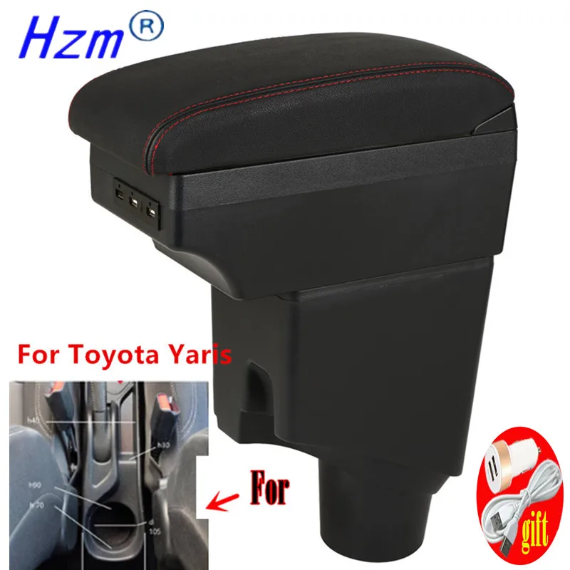 For Toyota Yaris Armrest Box For Toyota Yaris Hybrid Car Armrest Box