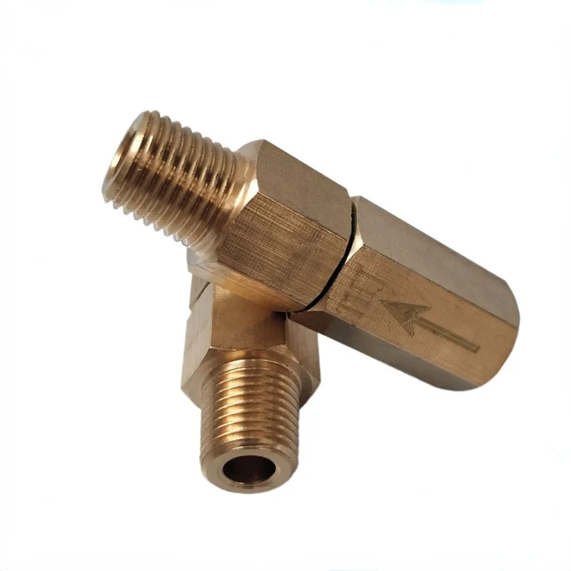 DN8 air compressor check valve for screw air compressor special accessories oil return check valve oil return pipe