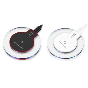 

Qi Wireless Charger, K9 QI Wireless Charging Stand/Pad For Apple iphone X/iphone 8/8 Plus, Samsung Galaxy Note 8/Note 5, S6 S7 E