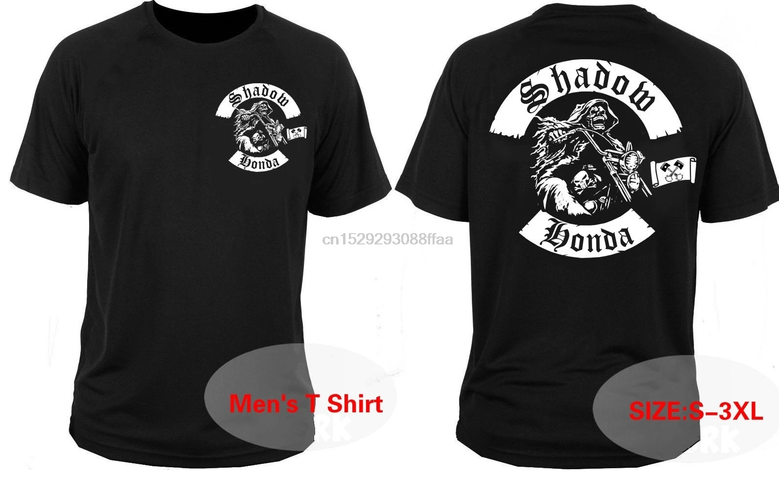 Skull Biker Camisetas De Precio Uniforme Algodón Mens Beige Camiseta