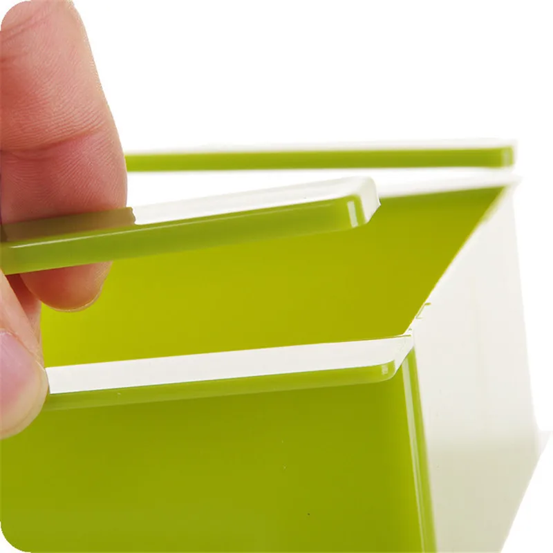 

Mini ABS DIY Slide Kitchen Fridge Freezer Space Saver space Desktop portable drawer Storage Rack Bathroom Shelf Kitchen Rack D09