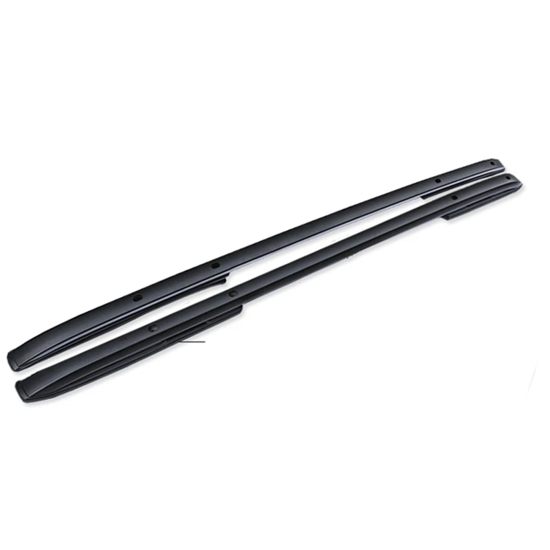 Автомобильные аксессуары tornillo instalar de Aleacion de aluminio carril боковой бар techo para of Renegade - Цвет: Черный