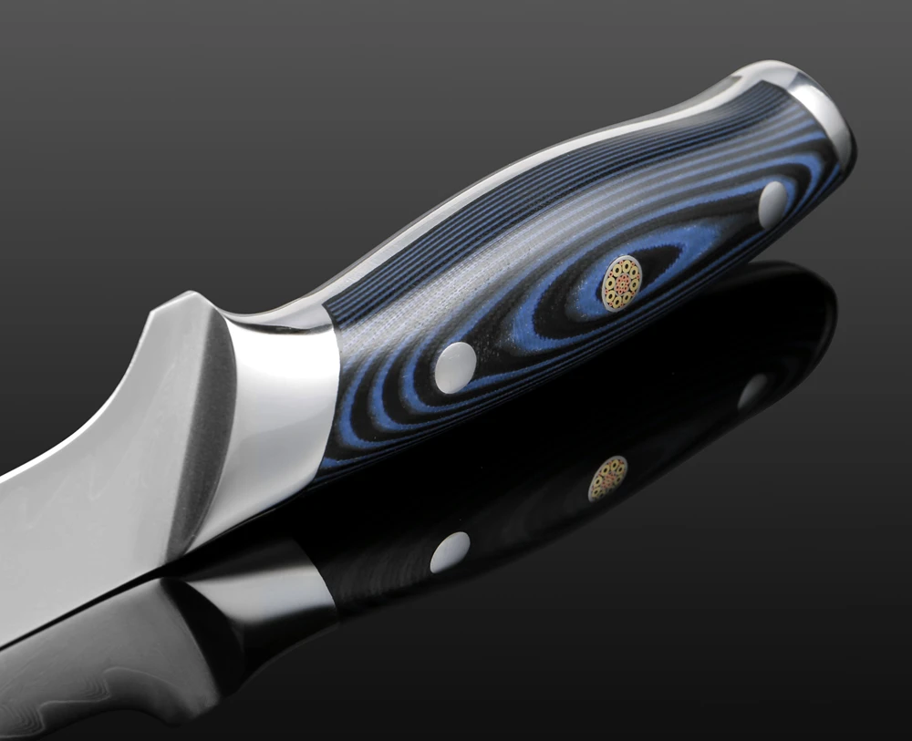 Ceny XITUO nóż szefa kuchni damaszku stali profesjonalne japonia Sankotu tasak kości Gyuto gotowania narzędzia delikatne Plum nit uchwyt