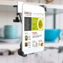 Кухонный планшет крепление алюминиевый зажим вращение на 360 ° для 7-10,5 дюймов таблетки держатель телефона для планшета Xiaomi samsung huawei