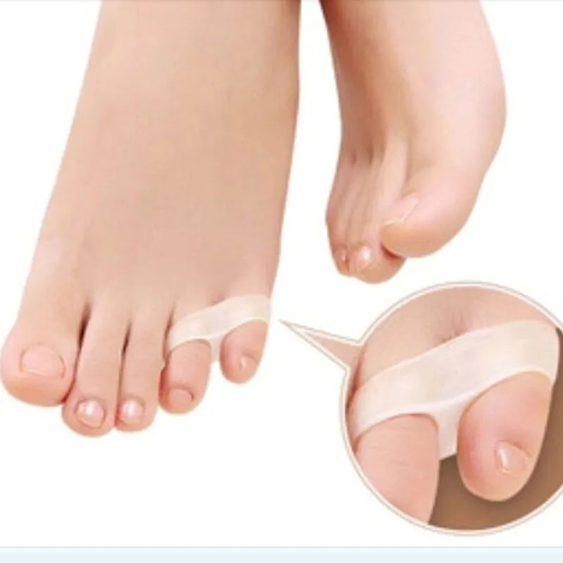 

AACAR 2PCS toe pinkie thumb for daily use Silicone gel Toe bunion guard toe separator foot care