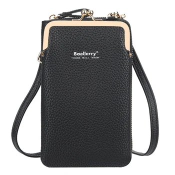 

Women's Storage Wallet New High-Quality PU Female Wallet 8 Color Women's Single Shoulder Oblique Storage Wallet