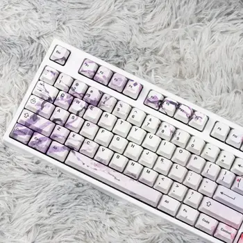 

OEM PBT Cherry Blossom Keycap Mechanical Keyboard Keycaps Dye-Sublimation Keycap