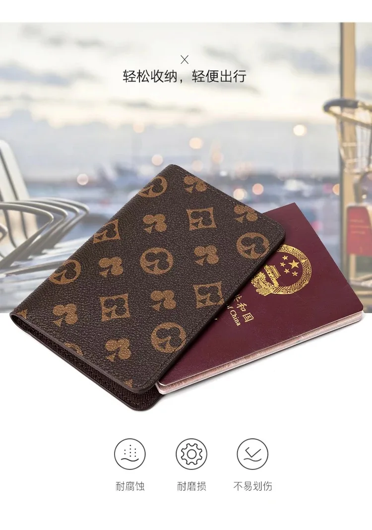 

Passport Protective Cover, Wallet, Simple Male And Female Documents, Ticket Storage Bag, Printing Driver's License Card Bag
