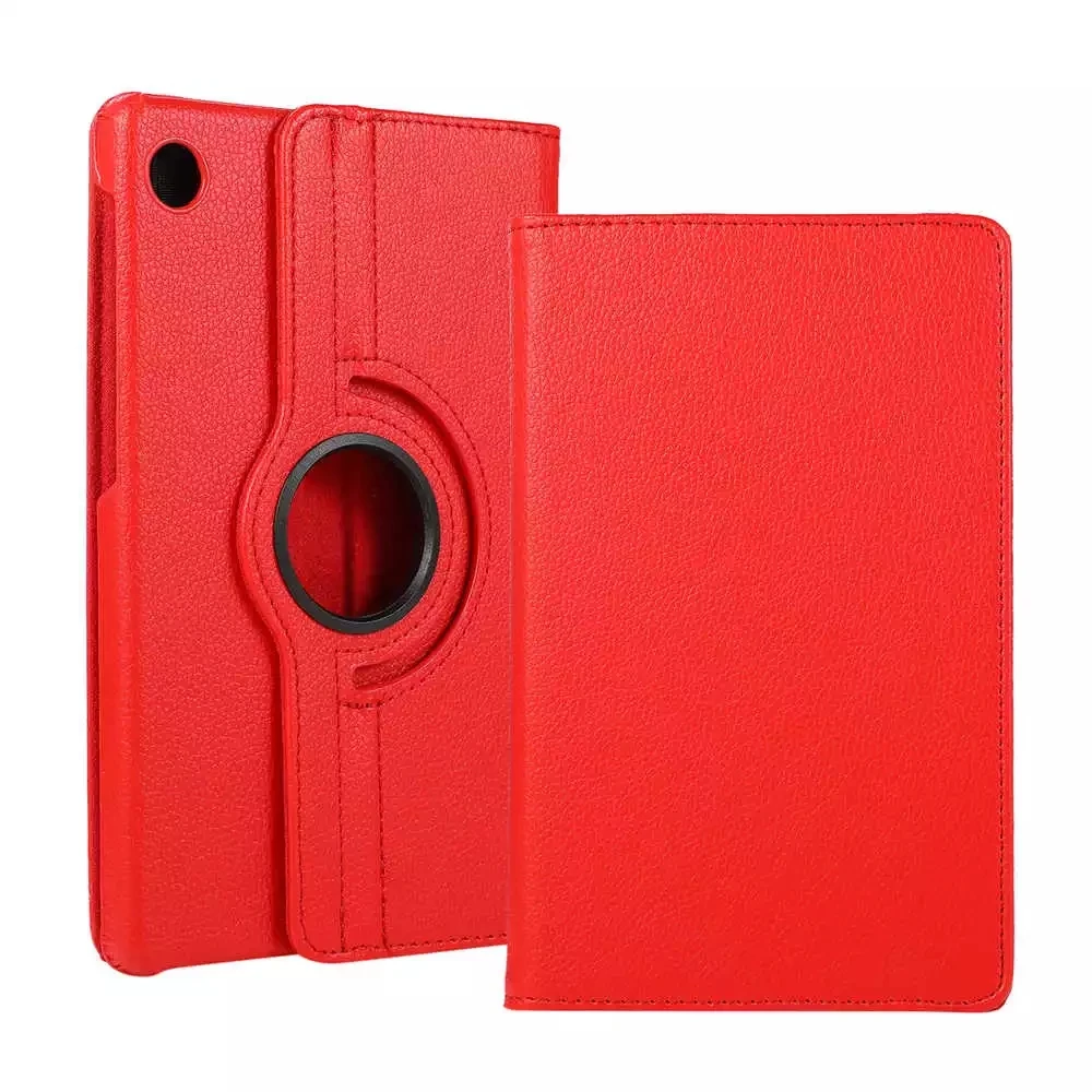 360 Degree Rotating PU Leather Flip Stand Tablet Case