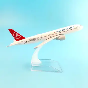 

1/400 16cm Turkish Airliner 777 Plane Aircraft Airplane Model Kids Gift Souvenir great Xmas gifts for kids children and friends