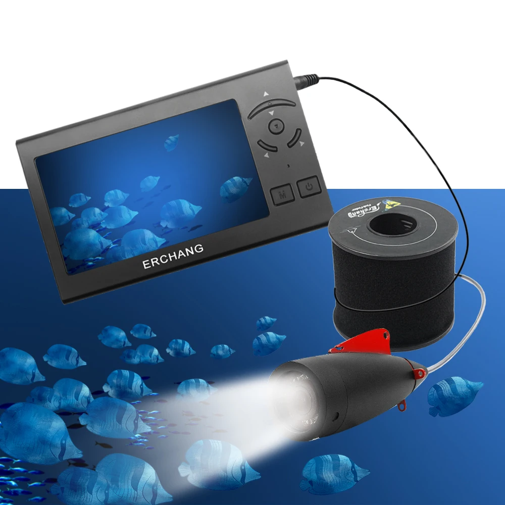 Камера для ловли. Подводная камера для рыбалки Ice Fishing Fish Finder 1000 TVL 4.3. Подводная камера Erchang f430. Подводная камера для рыбалки, рыболовная камера 1000 ТВЛ,. Erchang 15 м 1000tvl.