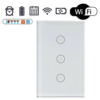 

1*Smart Switch WIFI Light Dimmer Switch Remote For Alexa For IFTTT Voice Control Life Durable New Home Use