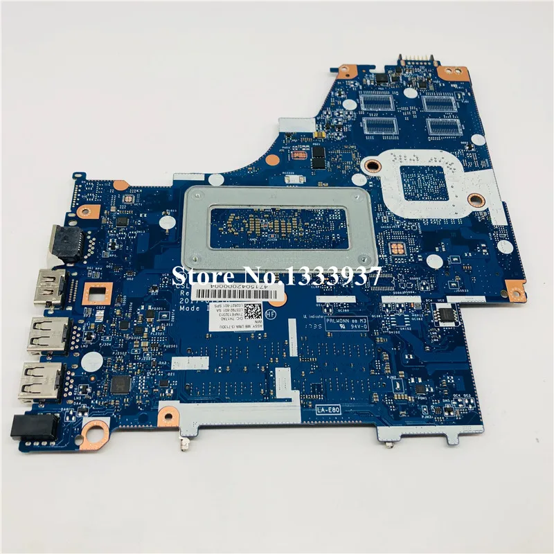 CSL50/CSL52 LA-E801P I3-7130U для hp 15-bs060wm 15-bs серии Материнская плата ноутбука L03792-601 L02827-601 SR3JY материнская плата