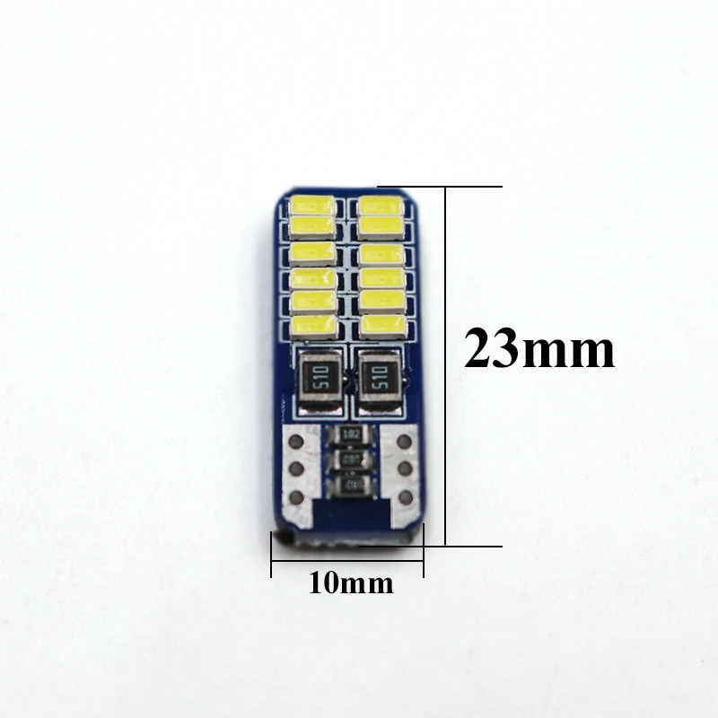 1 высокое качество T10 W5W 168 192 Led задний фонарь 3014 24smd 12 В для автомобиля светодиодная автомобильная лампа CANBUS без ошибок автомобильный маркер парковочная Лампа Белый