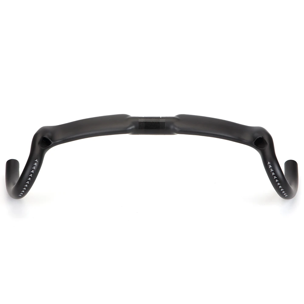 Carbon Gravel Bicycle Handlebar 370/390/410/430mm Big Flare Bar Cyclocross Road Bike