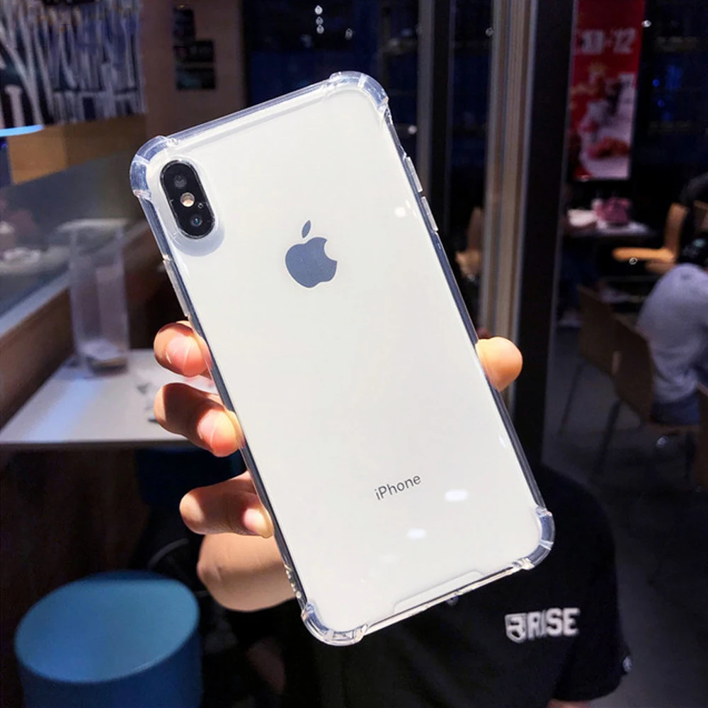 Силиконовый чехол для iphone 7 8 plus 11 Pro MAX X XR XS | Мобильные телефоны и аксессуары