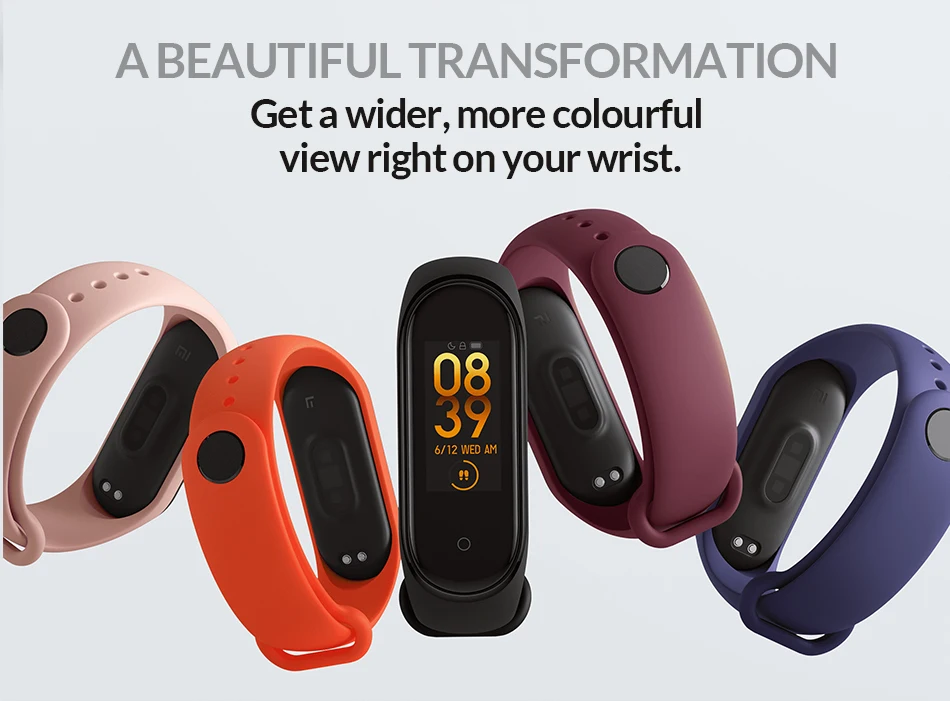 Xiaomi MiBand 4 1 S Смарт-браслет с сенсорным экраном для Android IOS 1 S фитнес Xiaomi Mi Band 4