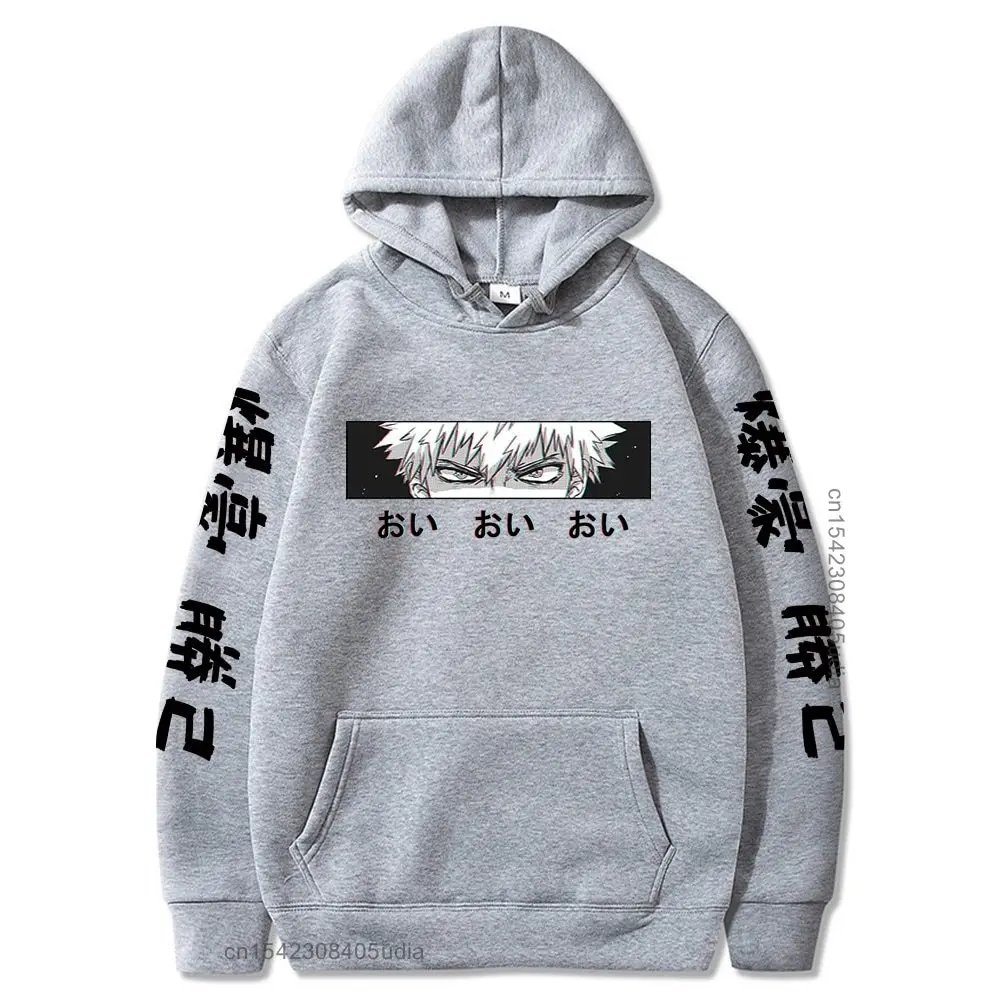 

My Hero Academia Bakugou Katsuki Eyes Hoodie Printed Women Men Unisex Hoodie Long Sleeve Hoodie Clothing Shirt