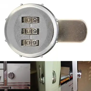 

3 Digit Cabinet Coded Digital Alloy Keyless Cam Lock RV Drawer Mail Box Post Combination