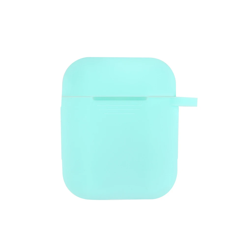 Чехол для наушников для Apple AirPods, чехол, настоящие беспроводные Bluetooth наушники для Air Pods, защитный чехол, аксессуары для AirPod - Цвет: Зеленый