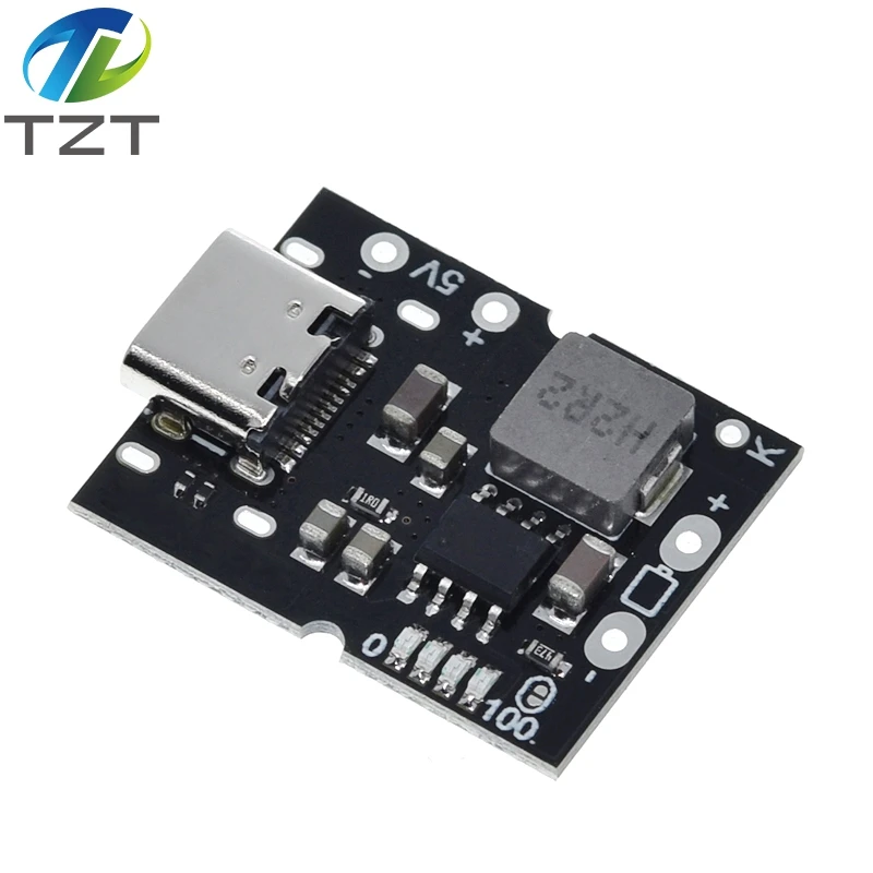 Typ-C USB 5V 2A Boost Converter Step-Up Power Modul Lithium-Batterie Lade schutz bord LED Display USB Für DIY ladegerät – Detail 9