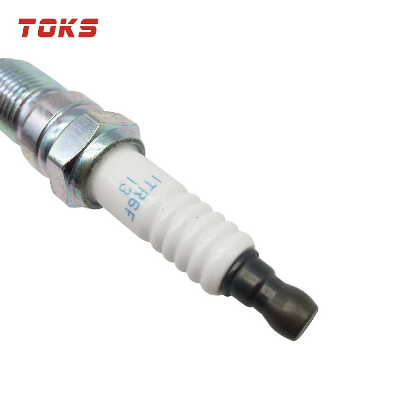 TOKS 4 шт./лот Иридиевые свечи зажигания L3Y4-18-110 ITR6F-13 для MAZDA 3 6 FIESTA FOCUS MONDEO VOLVO S40 V40 C30