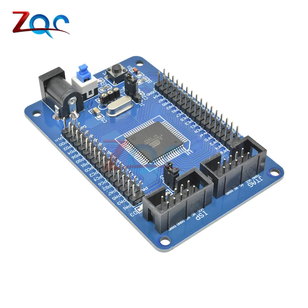 AVR ATmega64 ATmega128 AVR минимальное ядро ISP JTAG макетная плата обучения Базовая плата комплект компонентов