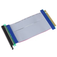 pci express riser card 16X Riser Extender כרטיס מתאם גמיש כבל PCI Express PCI E 16X Riser Card Ribbon Extender כבל מאריך 18cm (2)