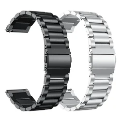 Premium Metal Watch Strap - Elegant Band Wristband Bracelet - 22mm (BS - s)