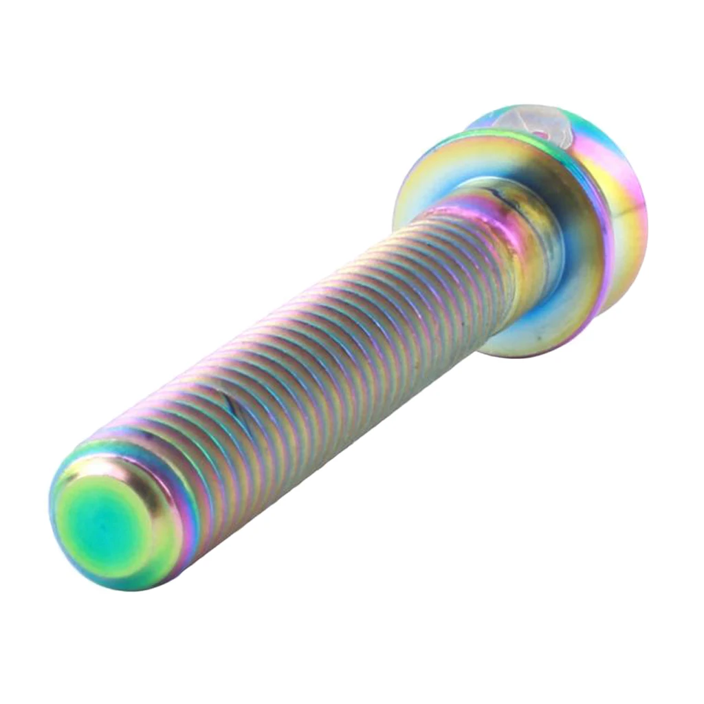 M6 X 35mm Bicycle MTB Bike Column Headset Stem Top Cap Titanium Bolt Screw