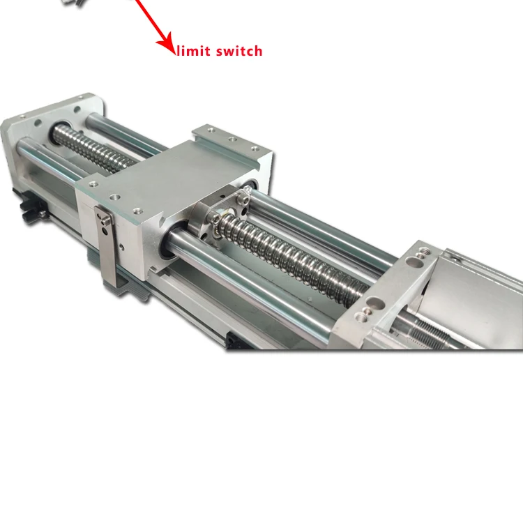 Ход 50-500 мм ЧПУ Линейный модуль раздвижной стол крест слайд линейный этап SFU1605 шариковый винт для шагового/маховика