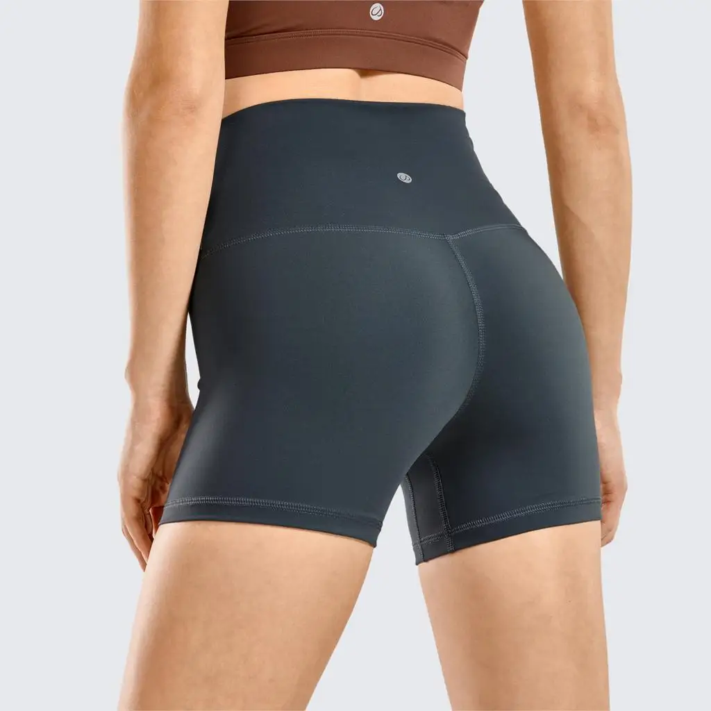 Naked Feeling High Waisted Workout Yoga Shorts For Women Athletic