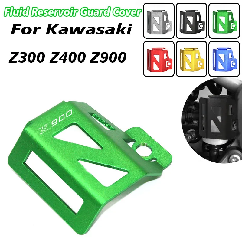 

Motorcycle Rear Brake Fluid Reservoir Cover Guard Protector For KAWASAKI Z400 Z250 Z300 Z900 Z 400 250 300 900 versys x300 300