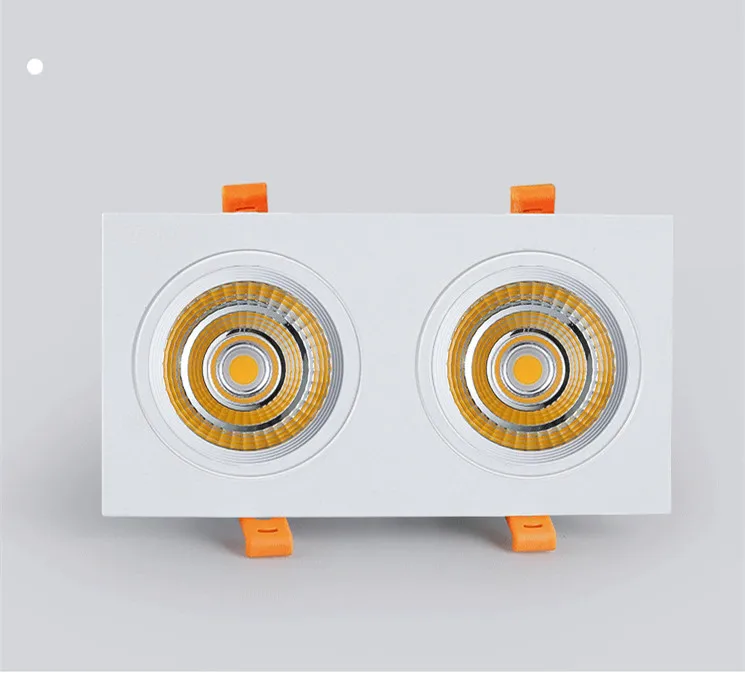 嵌入式led格栅灯_方形双头射灯天花led7w12w20w30w厂家直销---阿里巴巴_18