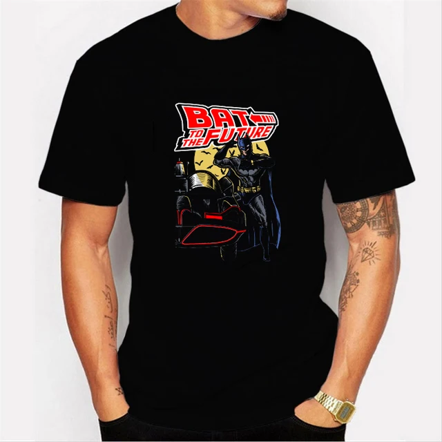 Powrót do przyszłości Tshirt Luminous T Shirt camiseta letnie t-shirty z krótkim rękawem powrót do przyszłości Tee topy koszulki uliczne 4XL 6