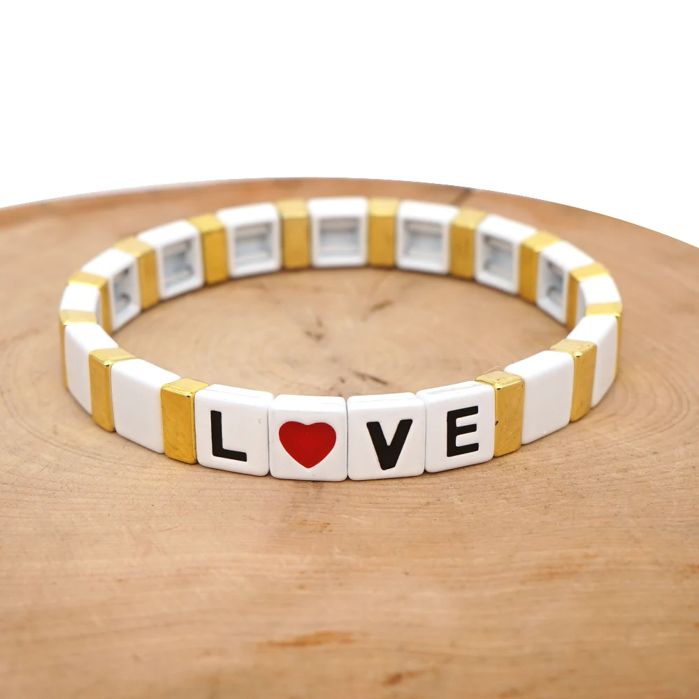 Shinus, эмаль, плитка, браслет для женщин и мужчин, Pulseras Mujer Moda, браслеты, украшения аксессуары, ручная работа, лето, на заказ, bts bangtan