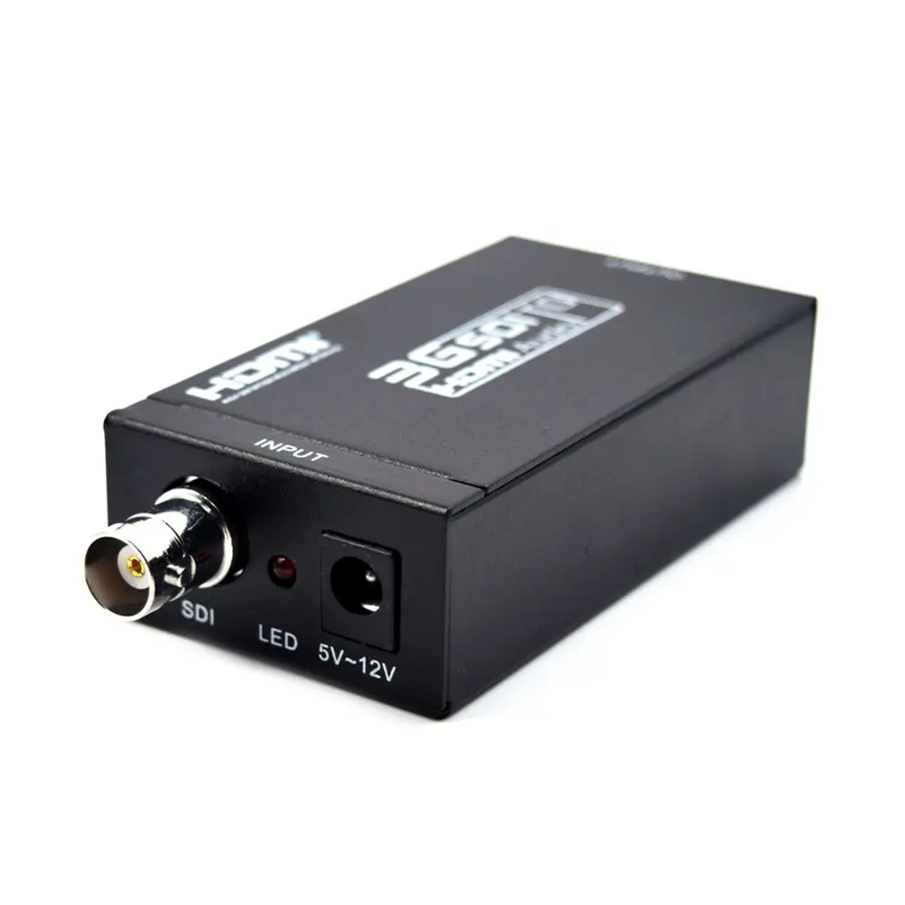 Retail Mini HD 3G SDI to HDMI Converter Adapter Support HD-SDI / 3G-SDI Signals Showing on HDMI Display Free Shipping
