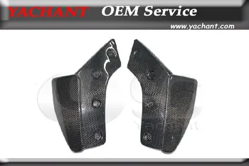 

Carbon Fiber Rear Bumper Spats Fit For 13-14 F15 X5 MT M-Sport Rear Bumper P Style Spats Caps Corner Extension Attachment