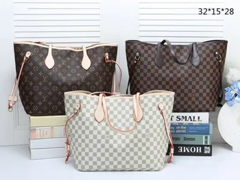 

Luxury Louis Vuitton LV- Leather Handbags Women Bags Designer Brand Women's Shoulder Bags Large Capacity Ladies Hand Bags L2001