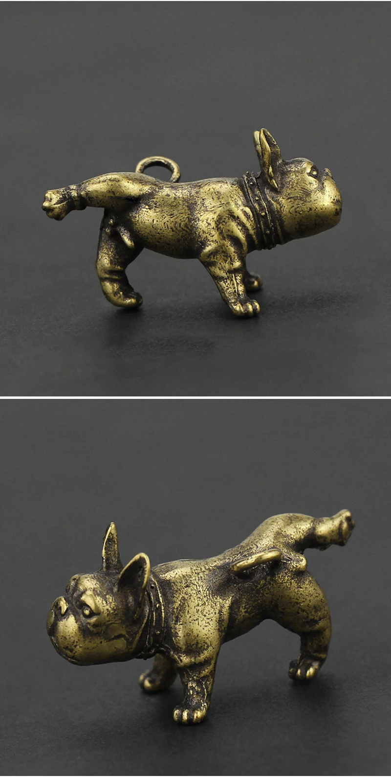 french bulldog key chain pendant (3)