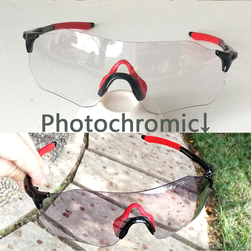 9313evzero фотохромные поляризационные спортивные очки для мужчин MTB горная дорога велосипедные очки солнцезащитные очки Holbrooke Gafas De Sol - Цвет: zero-Red-tou
