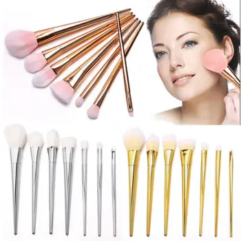 

7Pcs Makeup Brushes Set Professional Cosmetic Powder Foundation Eyeliner Eyeshadow Brush Lip Brush Beauty Makeup Tools For Women