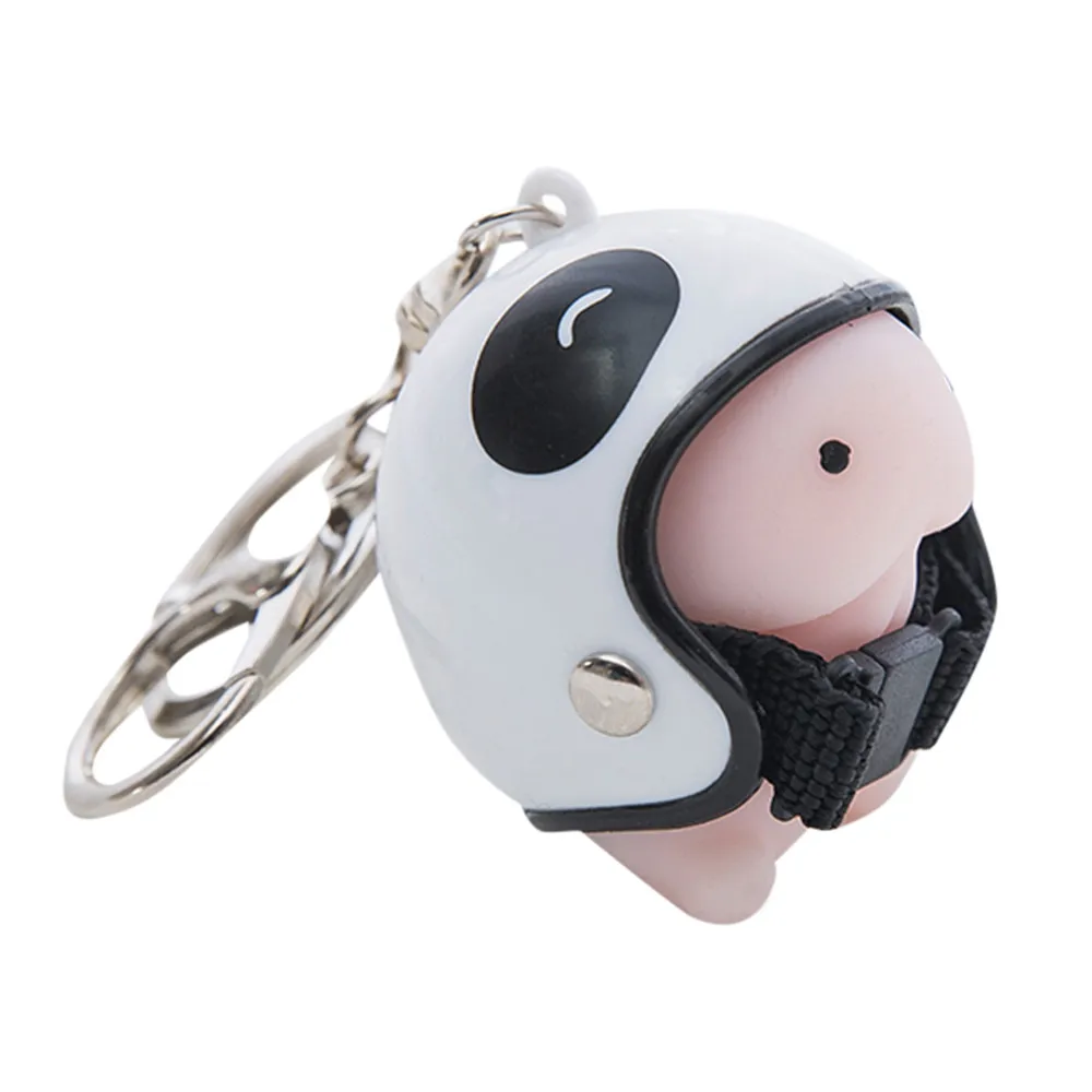 JOCONFLOT-Clé de casque de moto créative pour hommes ou femmes, porte-clés,  porte-clés, jouet cadeau, plastique l'inventaire 3D, 1 pièce - AliExpress