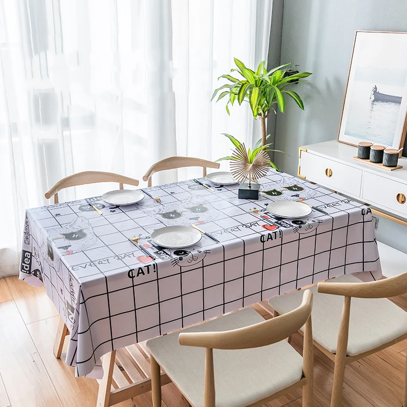 TOKYMOON Lot De 2 Nappes Jetables Noires Sur Le Thème